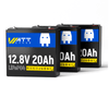 WattCycle 12V 20Ah LiFePO4 Battery | Portable Deep Cycle Lithium Battery for Camping, Fish Finder & RV