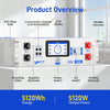 WattCycle 48V 100Ah LiFePO4 Server Rack Battery | Home Battery Storage System