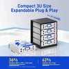 WattCycle 48V 100Ah LiFePO4 Server Rack Battery | Home Battery Storage System