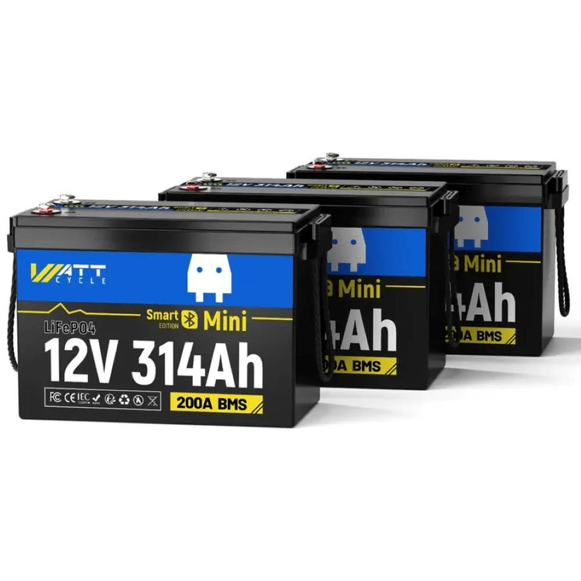 WattCycle 12V 314Ah Lithium LiFePO4 Leisure Battery UK