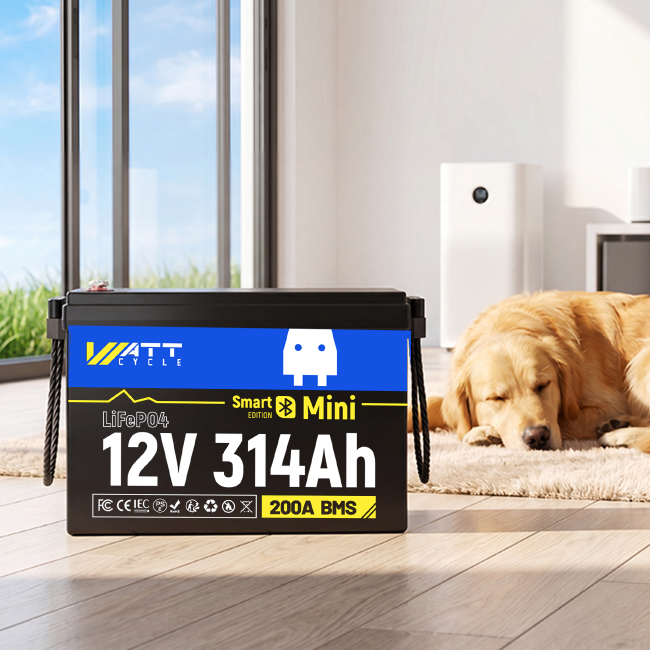 WattCycle 12V 314Ah Lithium LiFePO4 Leisure Battery UK
