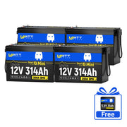 WattCycle 12V 314Ah Lithium LiFePO4 Leisure Battery UK