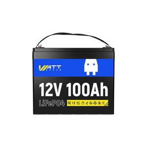 WattCycle 12V 100Ah LiFePO4 Lithium Leisure Battery for Campervans & Caravans